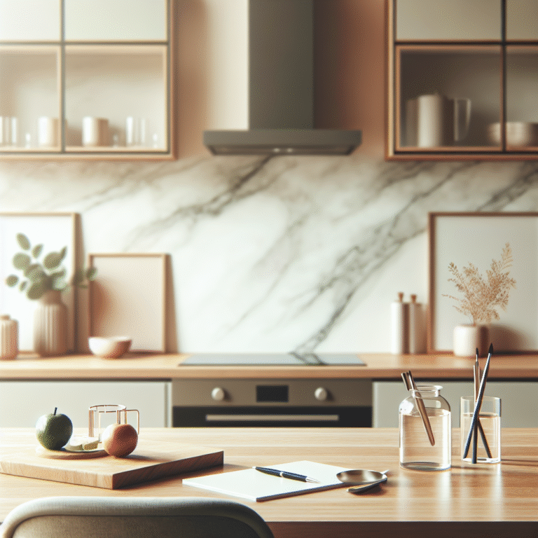 Réveillez votre cuisine avec une crédence esthétique et pratique irrésistible